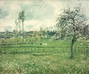 Pré à Éragny, 1885